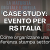 Primaklasse organizza la conferenza stampa di RS Italia del 14 novembre 2024