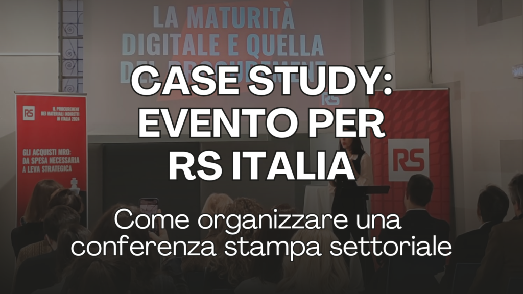 Primaklasse organizza la conferenza stampa di RS Italia del 14 novembre 2024