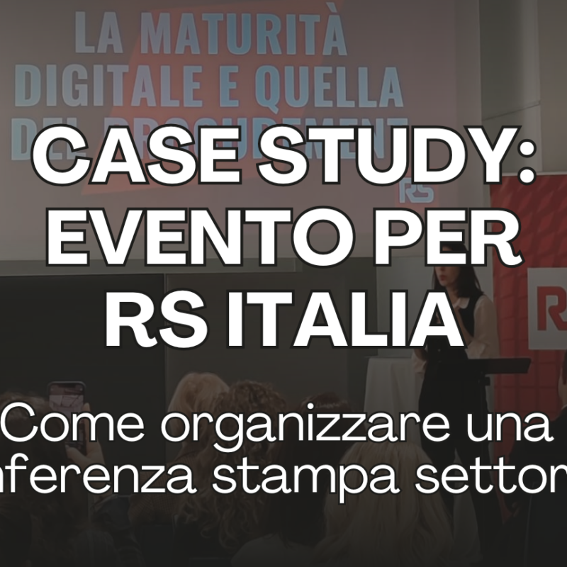 Primaklasse organizza la conferenza stampa di RS Italia del 14 novembre 2024